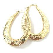 Load image into Gallery viewer, 9ct Gold Hoop Earrings
