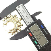 Load image into Gallery viewer, 9ct Gold Creole Hoop Earrings
