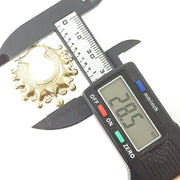 Load image into Gallery viewer, 9ct Gold Creole Hoop Earrings
