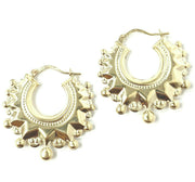 Load image into Gallery viewer, 9ct Gold Creole Hoop Earrings
