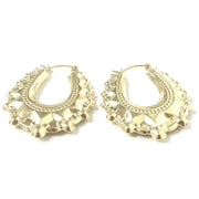 Load image into Gallery viewer, 9ct Gold Creole Hoop Earrings
