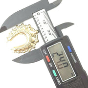 Load image into Gallery viewer, 9ct Gold Creole Hoop Earrings
