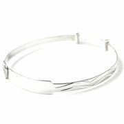 Load image into Gallery viewer, 9ct White Gold Baby Bangle
