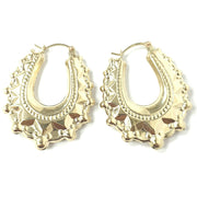 Load image into Gallery viewer, 9ct Gold Creole Hoop Earrings
