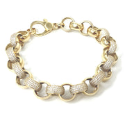 Load image into Gallery viewer, 9ct Gold Belcher Bracelet
