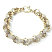 Load image into Gallery viewer, 9ct Gold Belcher Bracelet
