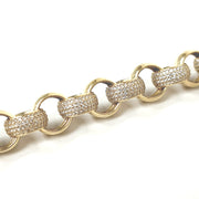 Load image into Gallery viewer, 9ct Gold Belcher Bracelet
