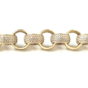Load image into Gallery viewer, 9ct Gold Belcher Bracelet
