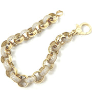 Load image into Gallery viewer, 9ct Gold Belcher Bracelet
