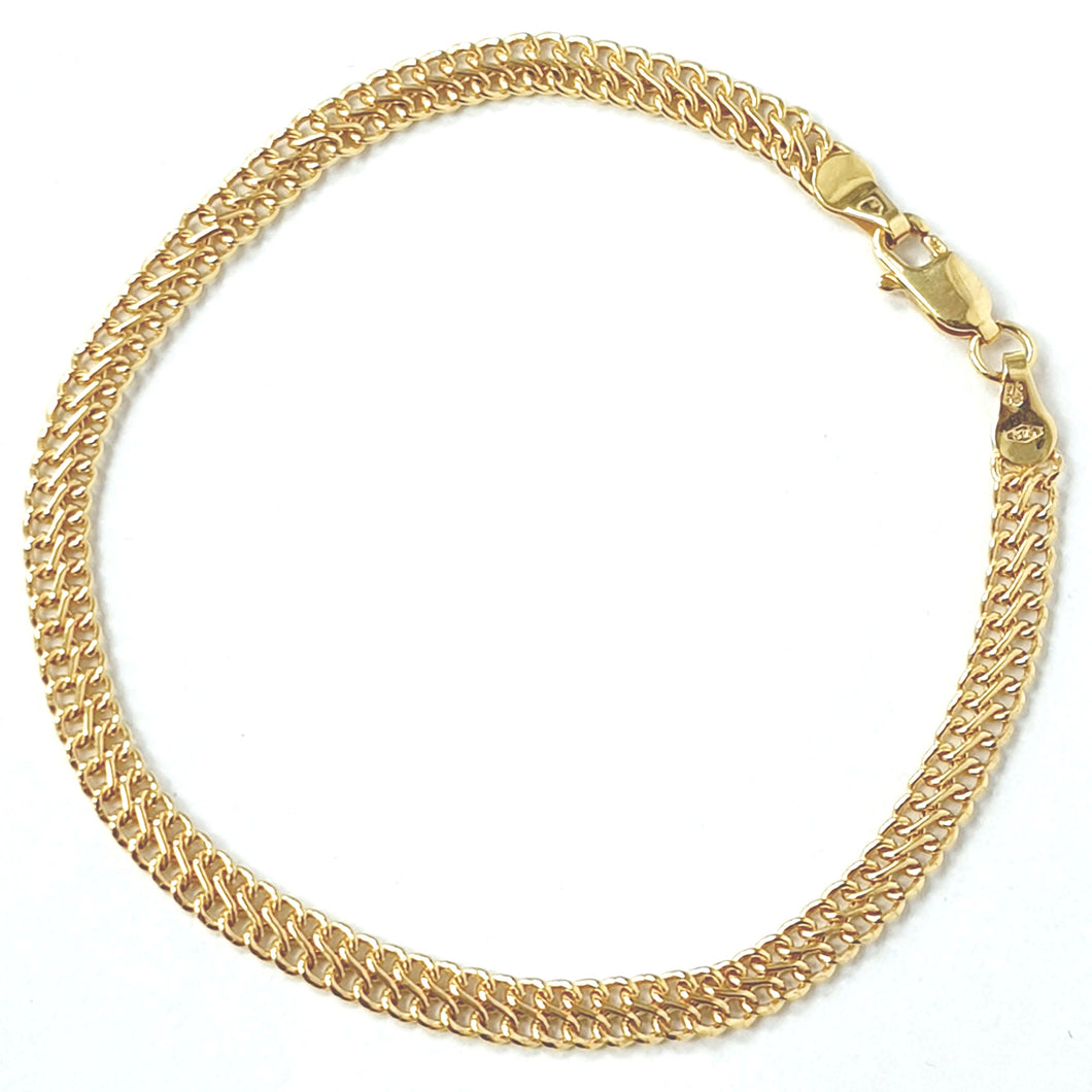 9ct Gold Woven Bracelet