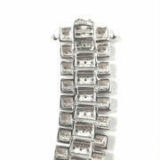 Load image into Gallery viewer, Silver Watch Strap Bracelet
