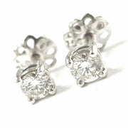 Load image into Gallery viewer, 18ct White Gold Diamond Studs 0.63ct
