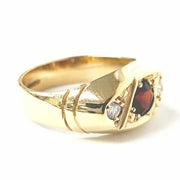 Load image into Gallery viewer, 9ct Gold Three Stone Ring

