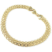Load image into Gallery viewer, 9ct Gold Woven Bracelet
