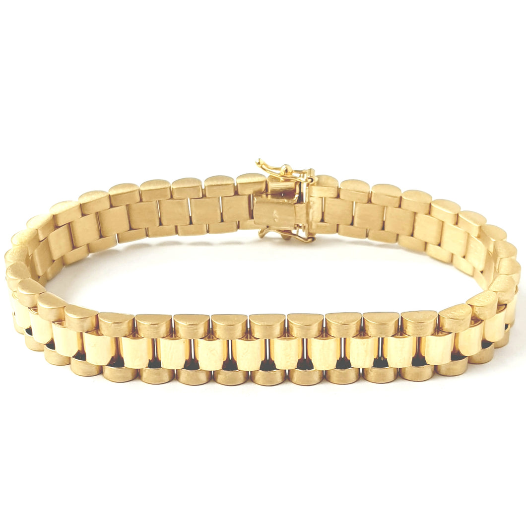 9ct Gold Rolex Style Bracelet