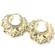 Load image into Gallery viewer, 9ct Gold Creole Hoop Earrings
