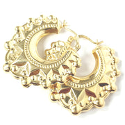 Load image into Gallery viewer, 9ct Gold Creole Hoop Earrings
