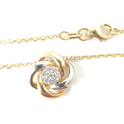 Load image into Gallery viewer, 9ct Gold Flower Necklace

