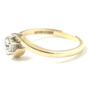 Load image into Gallery viewer, 9ct Yellow Gold Diamond Solitaire Ring

