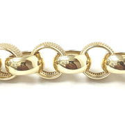 Load image into Gallery viewer, 9ct Gold Belcher Bracelet
