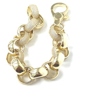Load image into Gallery viewer, 9ct Gold Belcher Bracelet
