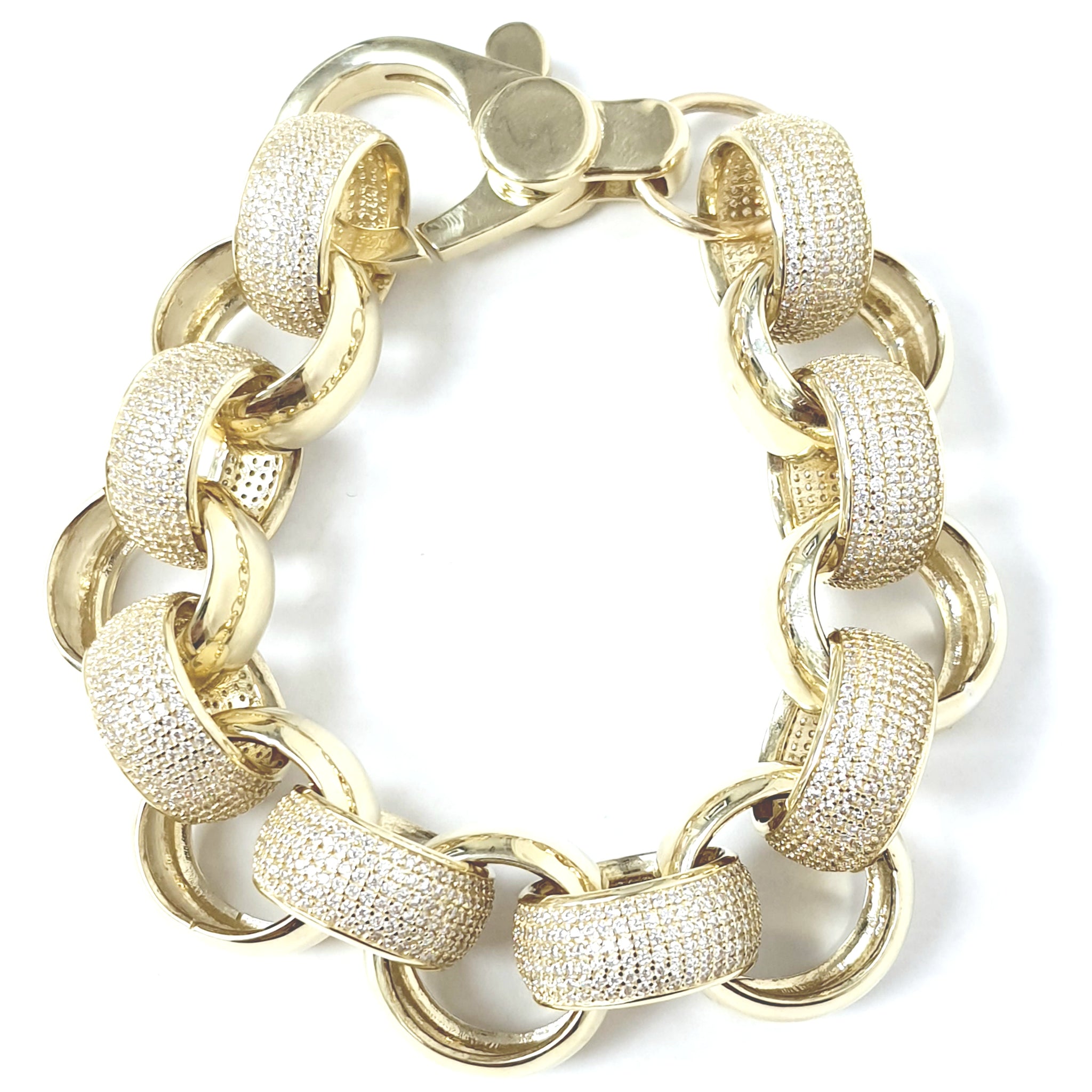 9ct Solid Belcher Bracelet – Temelli Jewellery