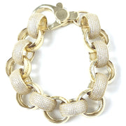 Load image into Gallery viewer, 9ct Gold Belcher Bracelet
