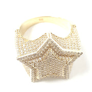 Load image into Gallery viewer, 9ct Gold Star Ring
