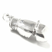 Load image into Gallery viewer, Silver Boxing Glove Pendant

