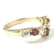 Load image into Gallery viewer, 9ct Gold Cubic Zirconia Ring
