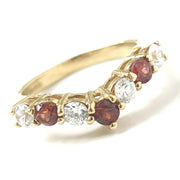 Load image into Gallery viewer, 9ct Gold Cubic Zirconia Ring

