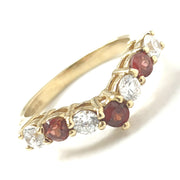 Load image into Gallery viewer, 9ct Gold Cubic Zirconia Ring
