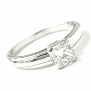 Load image into Gallery viewer, Platinum Princess Cut Diamond Ring 0.50ct
