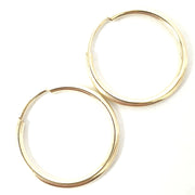 Load image into Gallery viewer, 9ct Gold Sleeper Hoops
