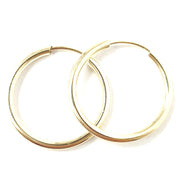 Load image into Gallery viewer, 9ct Gold Sleeper Hoops
