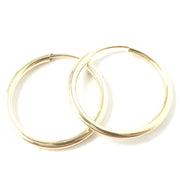 Load image into Gallery viewer, 9ct Gold Sleeper Hoops
