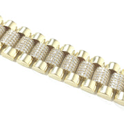 Load image into Gallery viewer, 9ct Gold Rolex Style Bracelet
