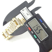 Load image into Gallery viewer, 9ct Gold Rolex Style Bracelet
