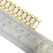 Load image into Gallery viewer, 9ct Gold Rolex Style Bracelet
