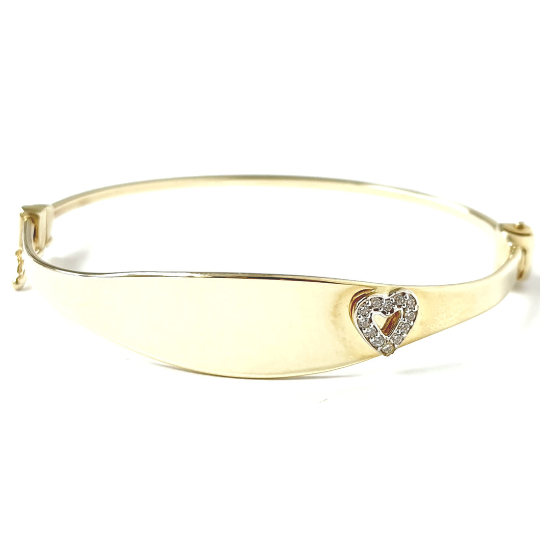 9ct Gold Baby Bangle