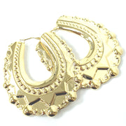Load image into Gallery viewer, 9ct Gold Creole Hoop Earrings
