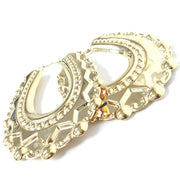 Load image into Gallery viewer, 9ct Gold Creole Hoop Earrings

