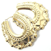 Load image into Gallery viewer, 9ct Gold Creole Hoop Earrings
