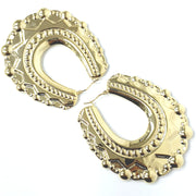 Load image into Gallery viewer, 9ct Gold Creole Hoop Earrings

