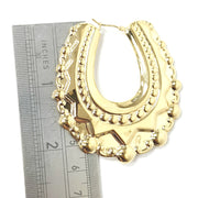 Load image into Gallery viewer, 9ct Gold Creole Hoop Earrings
