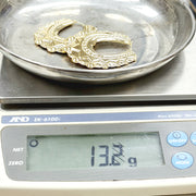 Load image into Gallery viewer, 9ct Gold Creole Hoop Earrings
