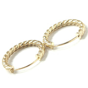 Load image into Gallery viewer, 9ct Gold Sleeper Hoops
