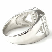 Load image into Gallery viewer, Silver Signet Ring
