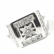 Load image into Gallery viewer, Silver Signet Ring
