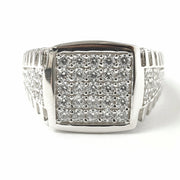Load image into Gallery viewer, Silver Signet Ring

